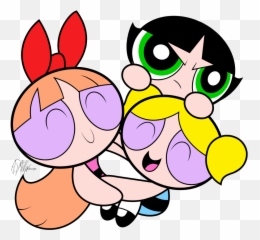 Clipart - Powerpuff Girls Group Hug Png Download Full Abraço Amizade Desenho