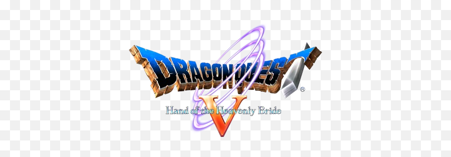 Dragon Quest Fansite - Dragon Quest V Logo Png,V Logos