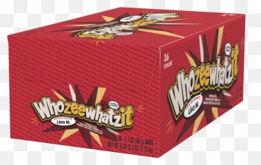 Whozeewhatzit Chocolate Candy Bar 17 Oz 36 - Pack x bar png