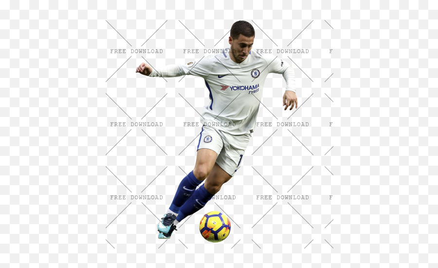 Eden Hazard Fj Png Image With Transparent Background - Photo Kick Up A Soccer Ball,Soccer Ball Transparent Background