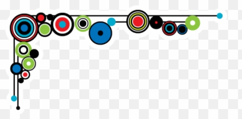 Geometric Borders Png Picture - Corner Colorful