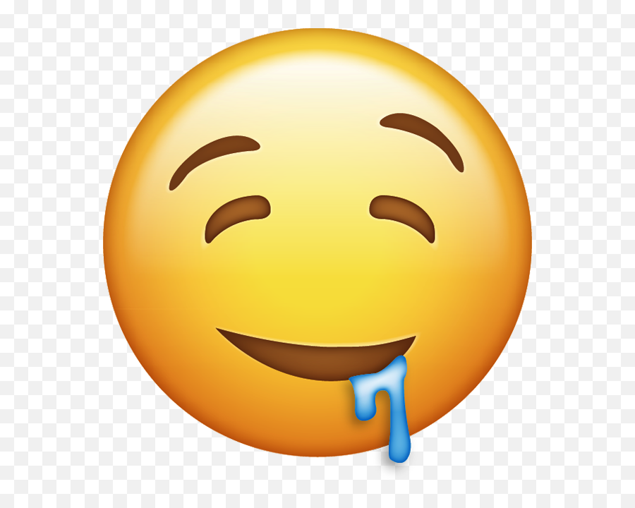 Drooling Emoji Png Icon - Drooling Face Emoji Png,Omg Emoji Png