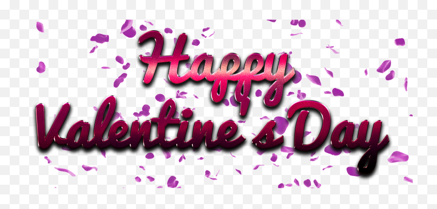 Happy Valentines Day Word Png All - Png Transparent Day Png,Word Png