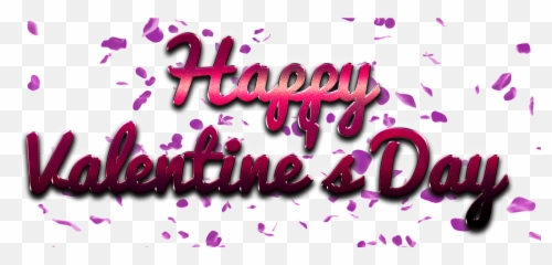 Happy Valentines Day Word Png All - Png Transparent Day Png,Word Png