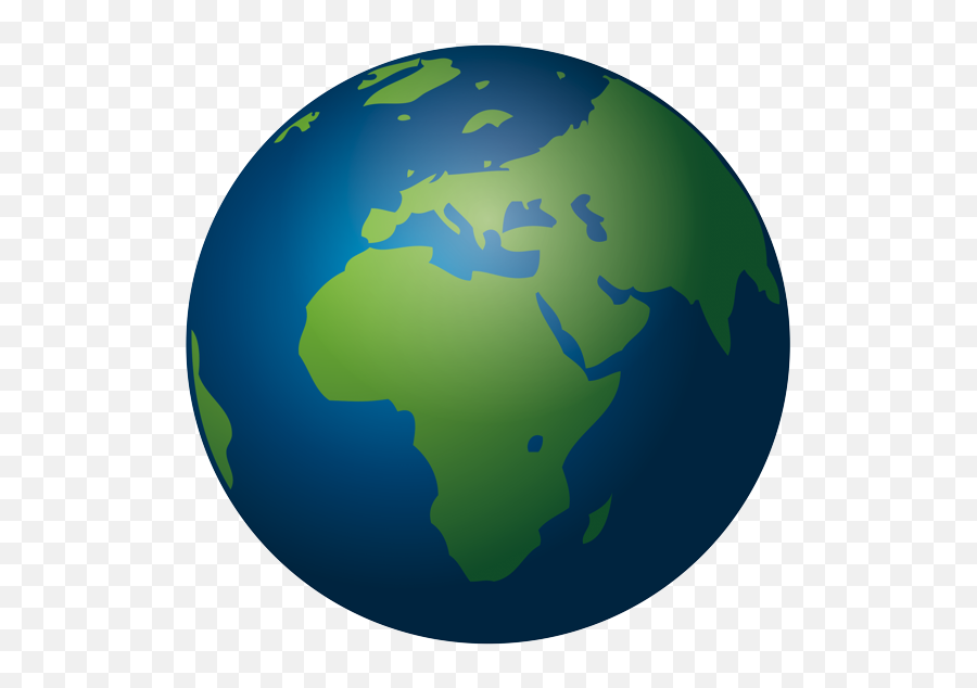 Globe Showing Europe - Earth Png,Earth Emoji Png