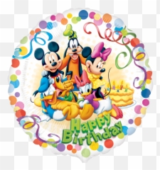 Mickey Minnie Mouse - Happy Birthday Mickey Mouse Mouse Png,Mickey Mouse Birthday Png