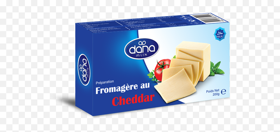 Dana Processed Cheese Spread Triangles Cheddar - Dana Cheese Png,Cheese Slice Png