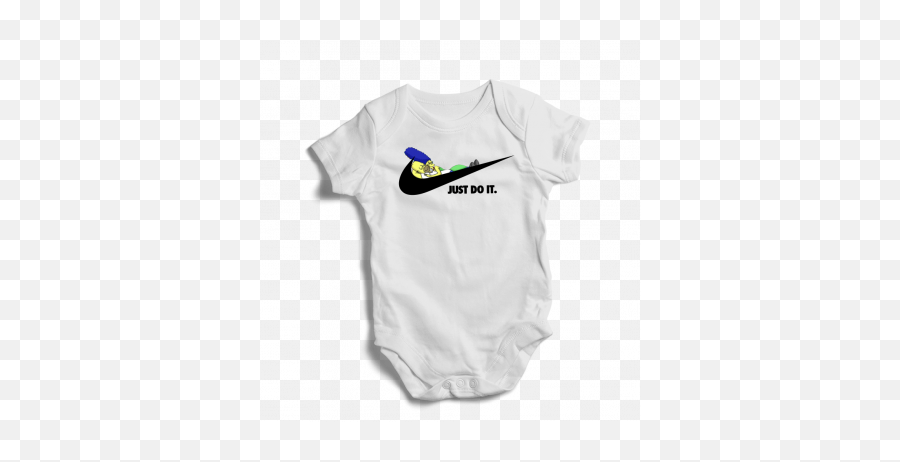 Homer Simpsons Nike Just Do It Baby - Infant Bodysuit Png,Nike Just Do It Png