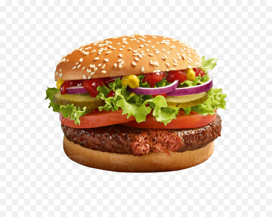 Chicken Berger Png Free Download - Photo 65 Pngfilenet Burgerim Falafel Burger Vegan,Fast Food Png