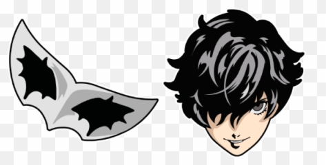 Persona 5 Joker Mask Cursor - Mouse png
