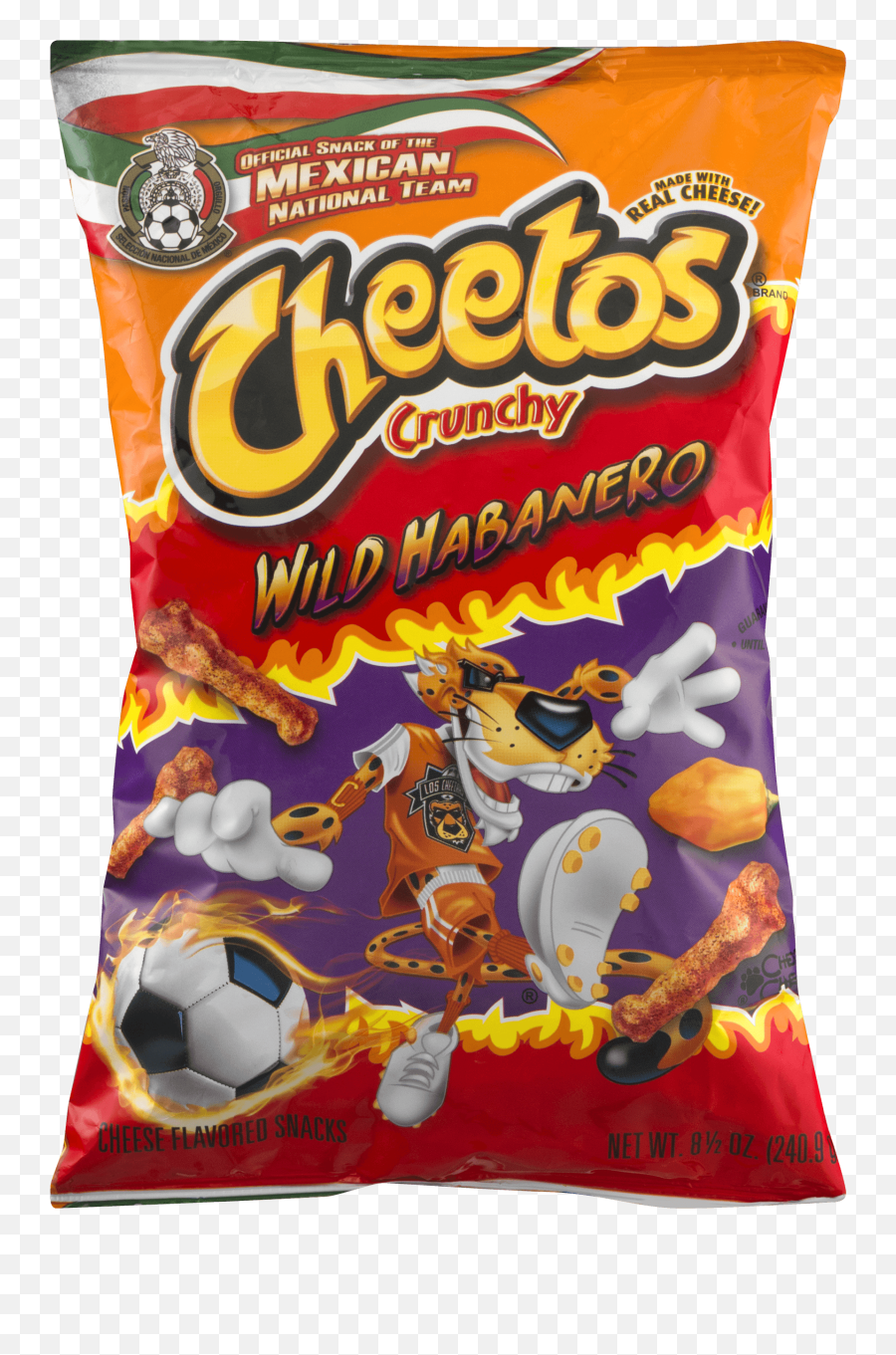 Cheetos Crunchy Wild Habanero Cheese Flavored Snacks 85 Oz - Hot Cheetos Pn...