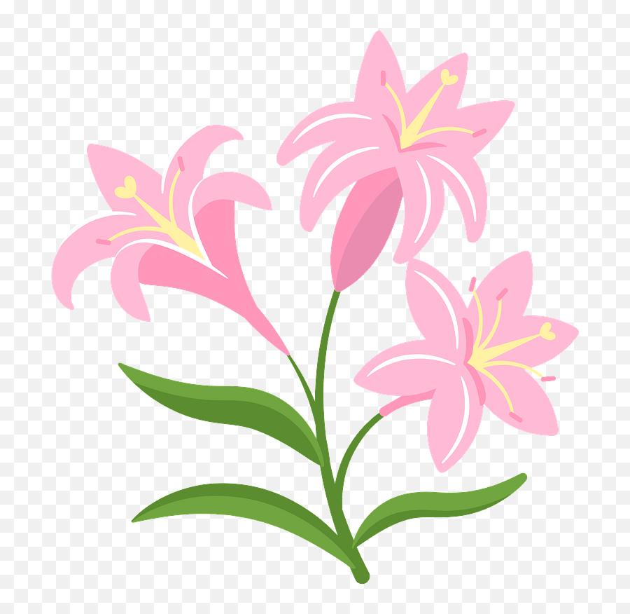 Lilies Clipart Free Download Transparent Png Creazilla - Lilies Clipart,Lily Transparent