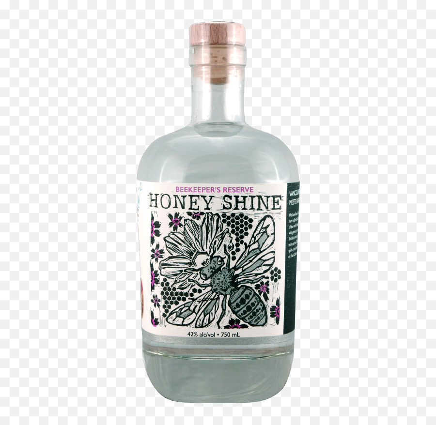 Shine Silver Pure Honey Goodness - Glass Bottle Png,Glass Shine Png