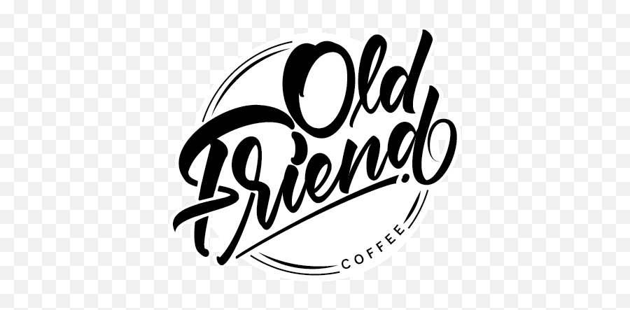 Old Friend Blend - Calligraphy Png,Friends Logo Font