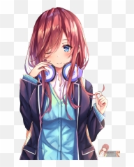 Nakano Miku 03 Png