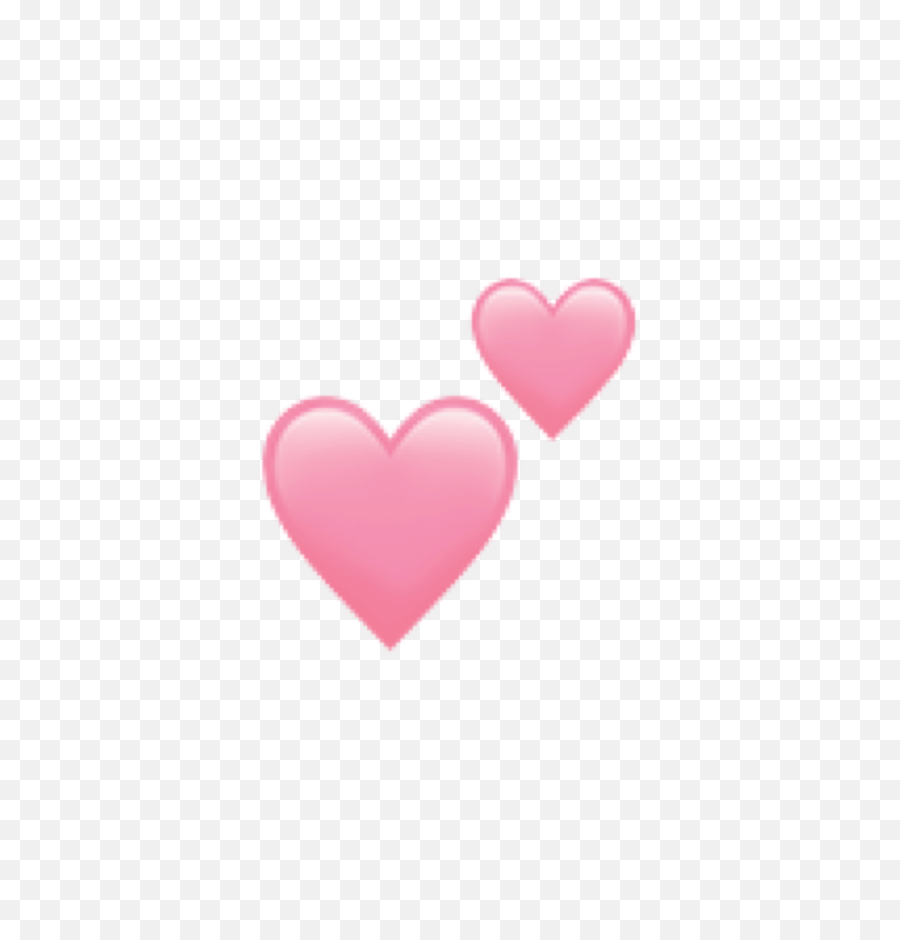 Download Hd Pink Heart Aesthetic Hearts Heartemoji Cute - Background Heart Emoji Png Transparent,Heart Transparent