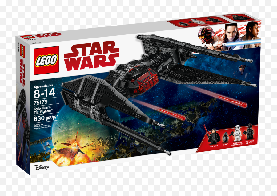 75179 Kylo Rens Tie Fighter - Lego Star Wars Sets Tie Fighter Png,Tie Fighter Png
