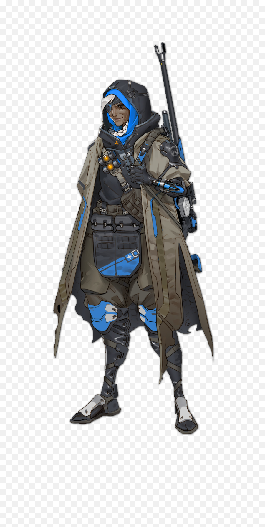 Ana - Overwatch Characters Concept Art Png,Pharah Transparent
