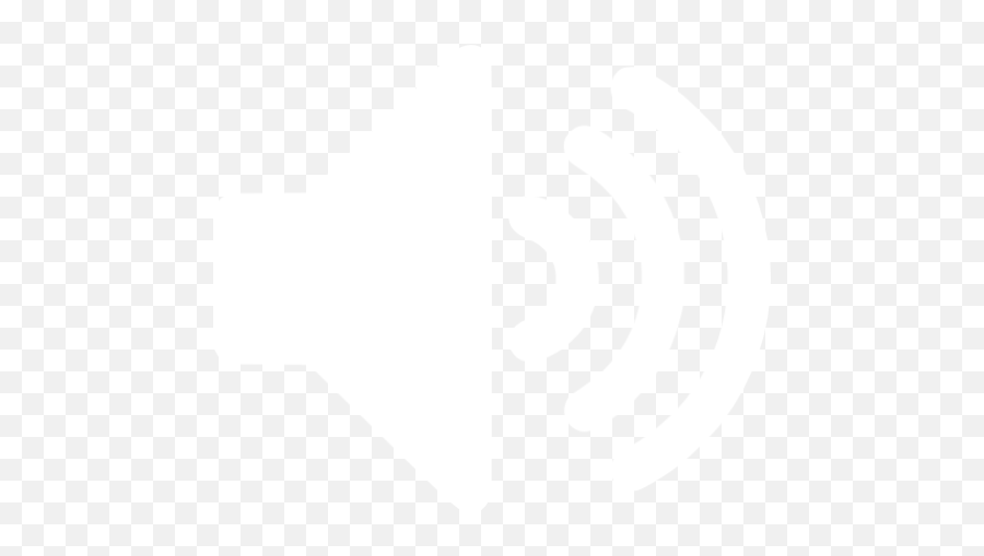 White Volume Up 4 Icon - Charing Cross Tube Station Png,Trademark Png