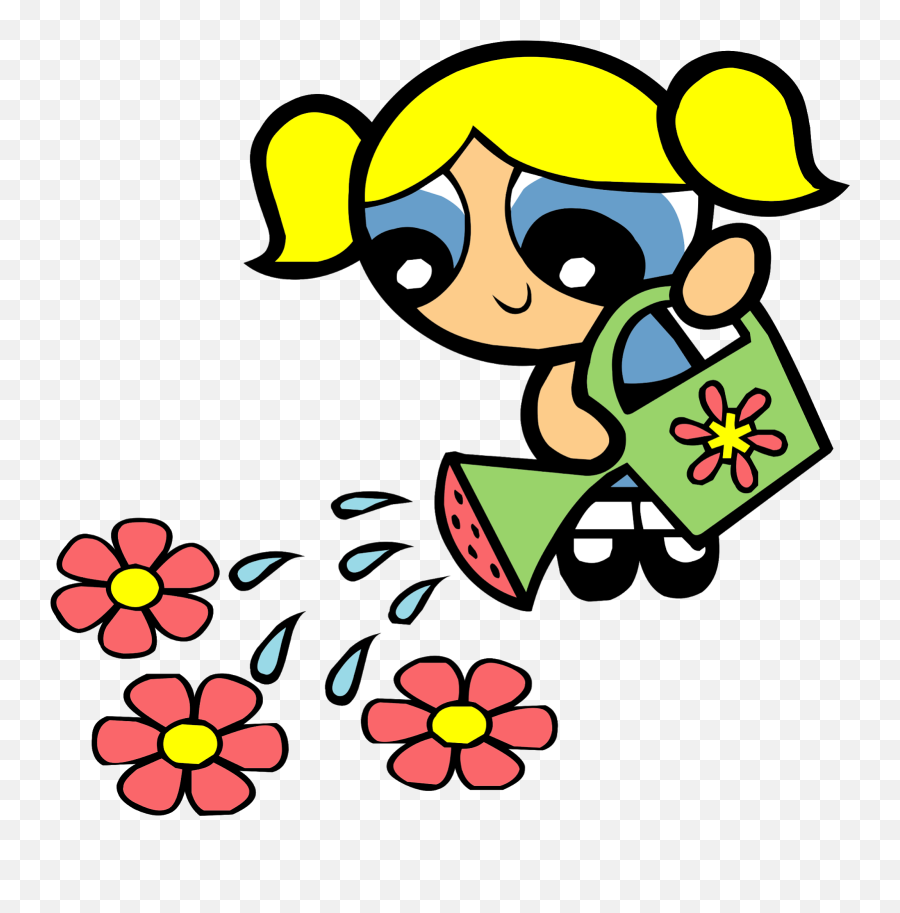 Download Hd Powerpuff Girls Blossom - Bubble Powerpuff Girls Coloring Pages Png,Powerpuff Girls Transparent