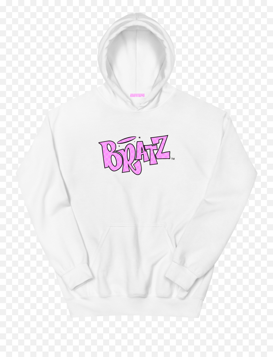 Bratz X Gucci Hoodie - White Hoodie With Blue Butterfly Png,Bratz Png