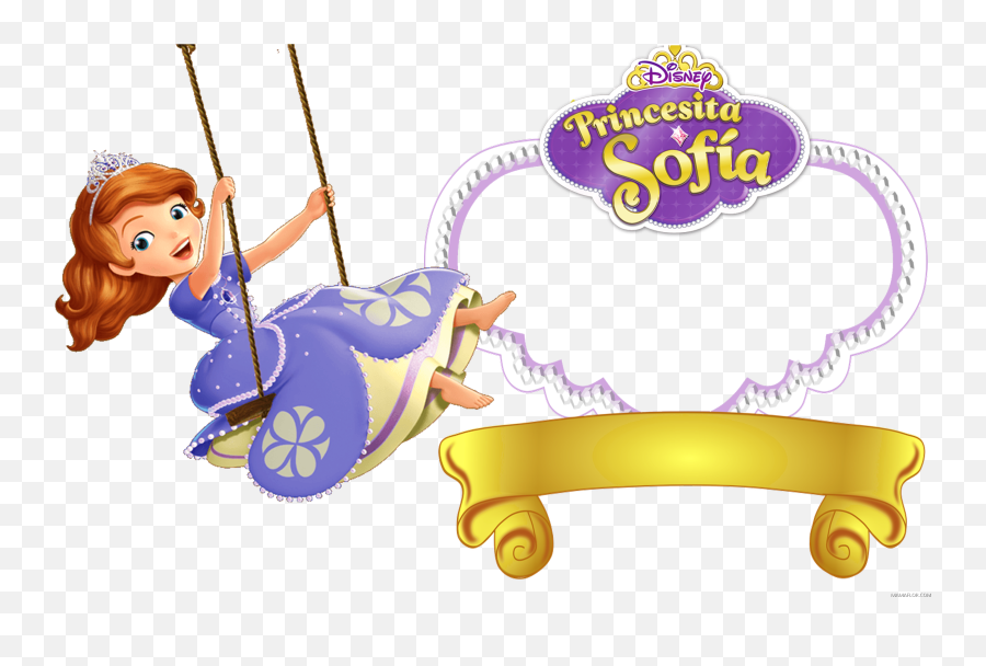 Download Princesita Sofia Marco Fotos Gratis Imprimir - Sofia The First Transparent Png,Princesa Sofia Png