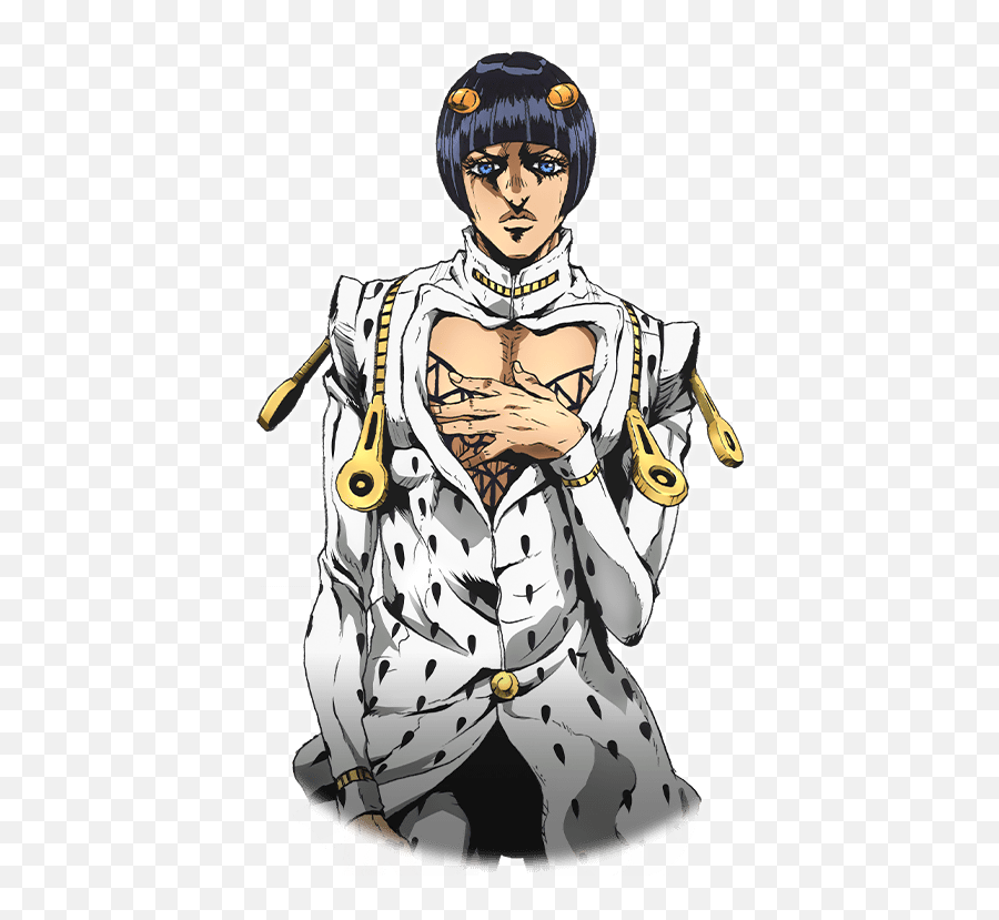 Bruno Bucciarati Ver - Bruno Bucciarati Anime Png,Giorno Hair Png