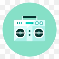 Radio Free Icon Of Kameleon Green Round - png