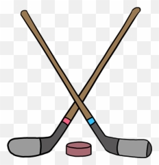 Draw Hockey Sticks - A png
