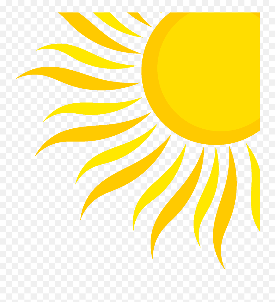 half sun images clip art