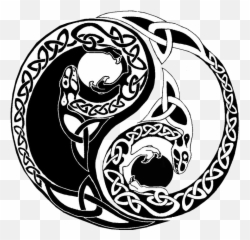 Yin - Yang Snake Tattoo png