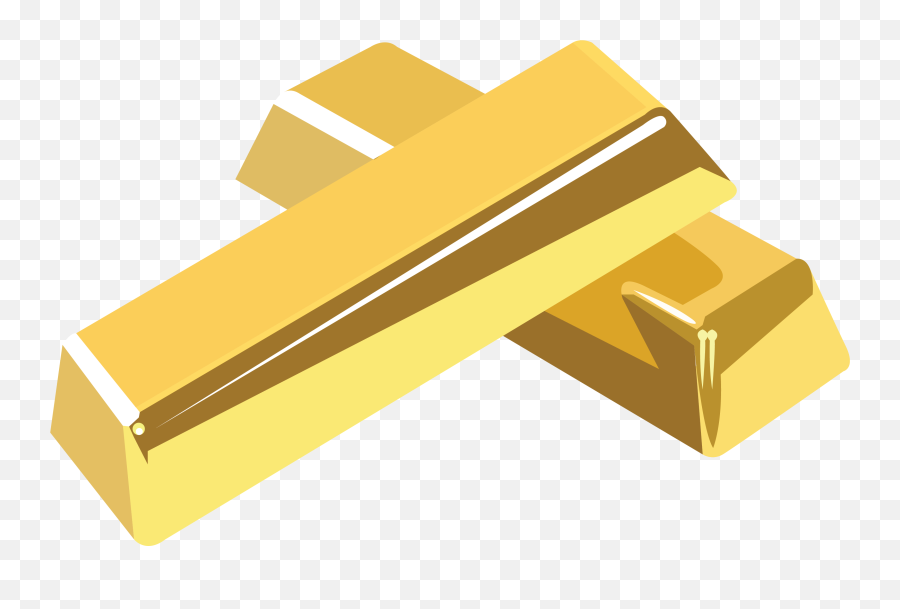 Gold Bar Vector - Png Gold Bar Vector Png,Gold Vector Png