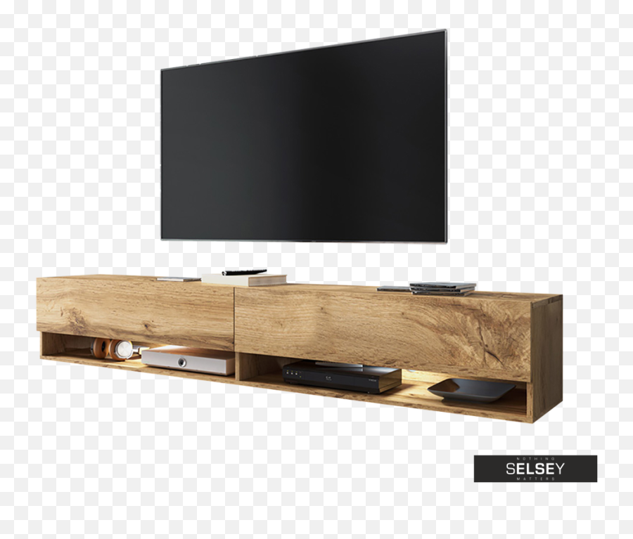 Wander Floating Tv Stand 180 Cm - Floating Wooden Tv Unit Png,Tv Stand Png
