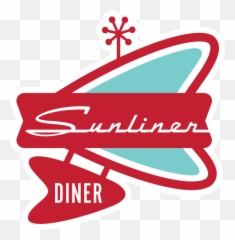 50s Themed Breakfast Diner In Gulf Shores - Sunliner Logo png