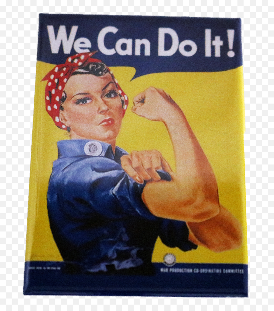 Rosie The Riveter Magnet - We Can Do The Png,Rosie The Riveter Png