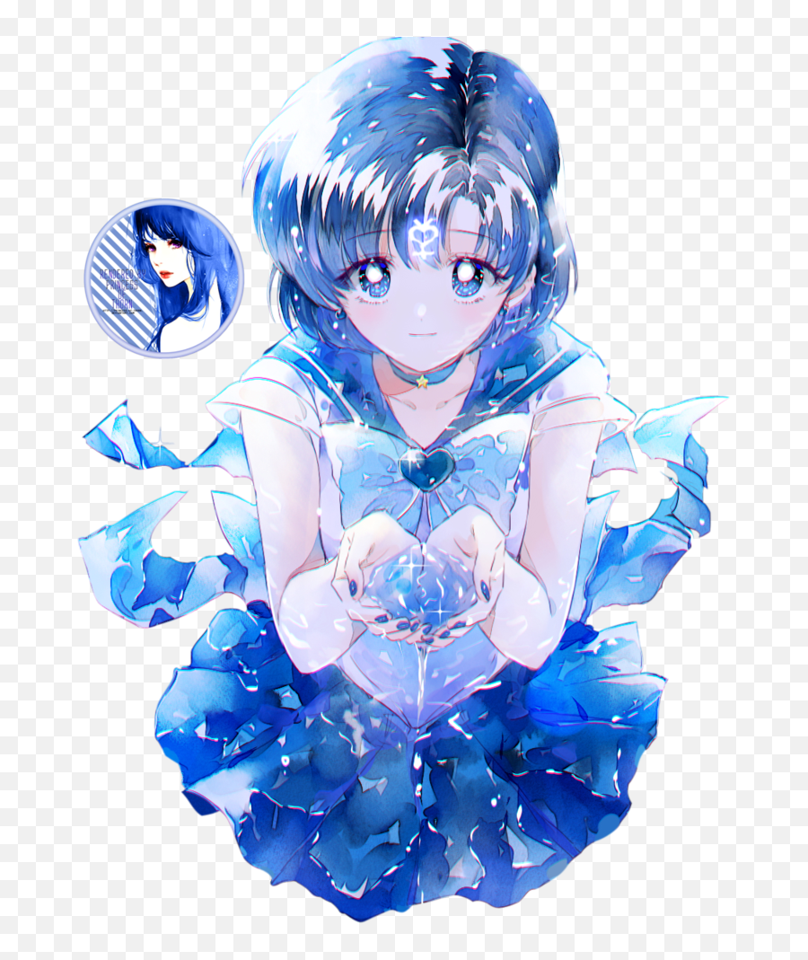 Llibnw - Sailor Mercury Png,Sailor Mercury Png