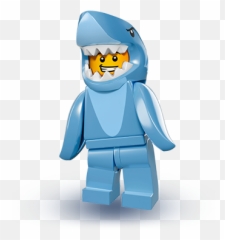 Lego Minifigures Transparent Png - Shark Suit Guy