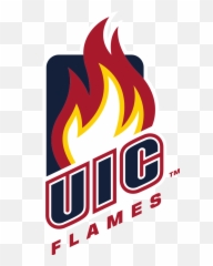 University Of Illinois - Chicago Colors NCAA US Uic Flames Logo png