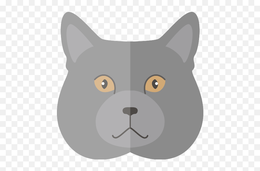 Chartreux Vector Svg Icon - Png Repo Free Png Icons Soft,Cat Icon Set