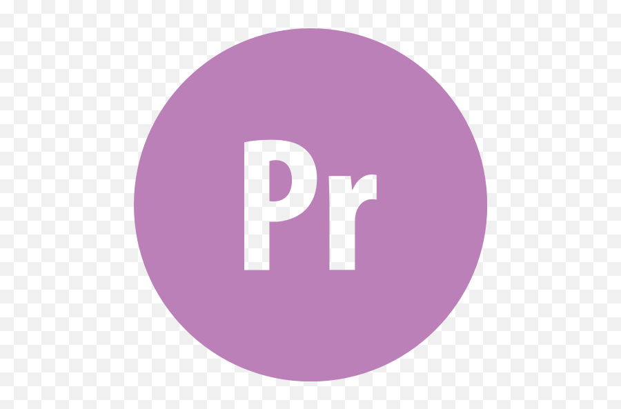 Premiere Pro Round Icon - Adobe Premiere Pro Round Icon Png,Adobe Premiere Cs5 Icon