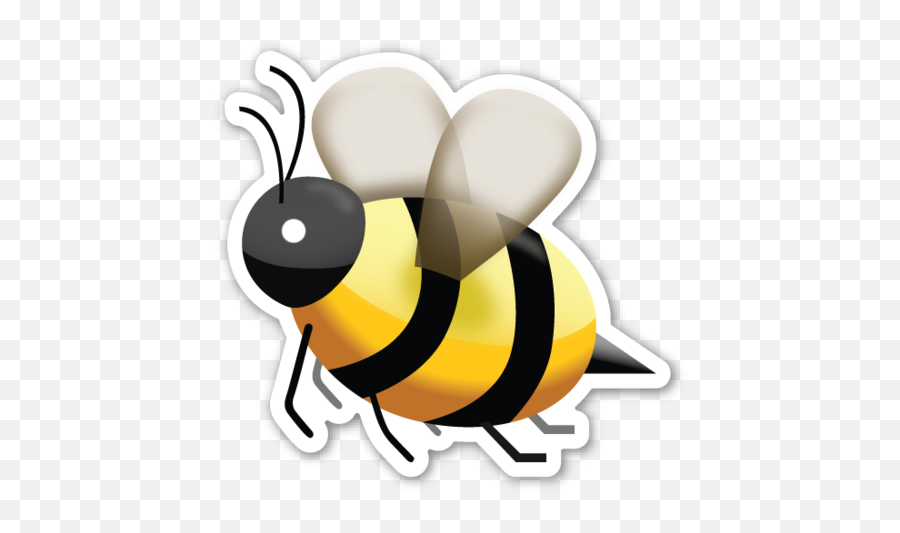 Bee Emoji Png Picture - Bee Emoji Transparent,Bee Emoji Png