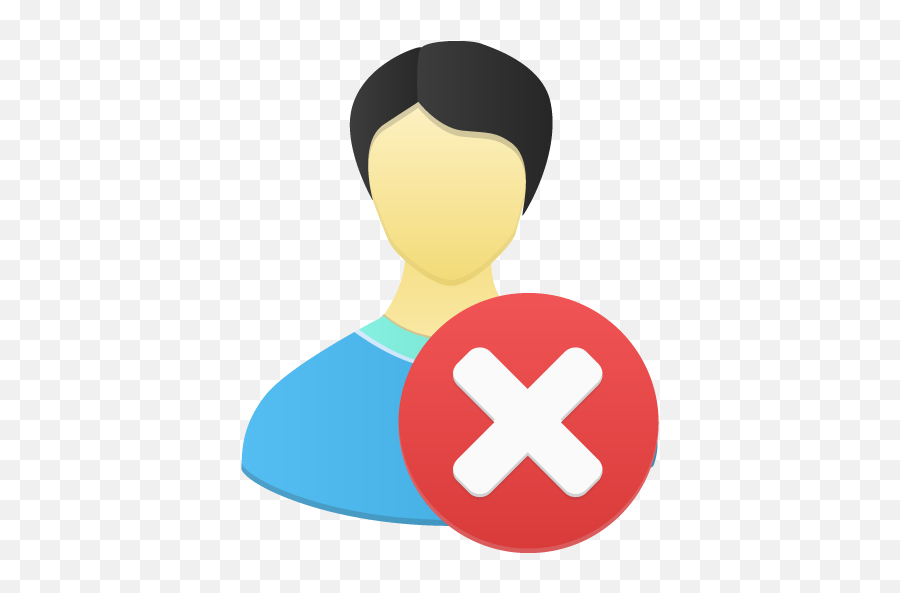 Male User Remove Icon - User Remove Icon Png,Deactivate Icon