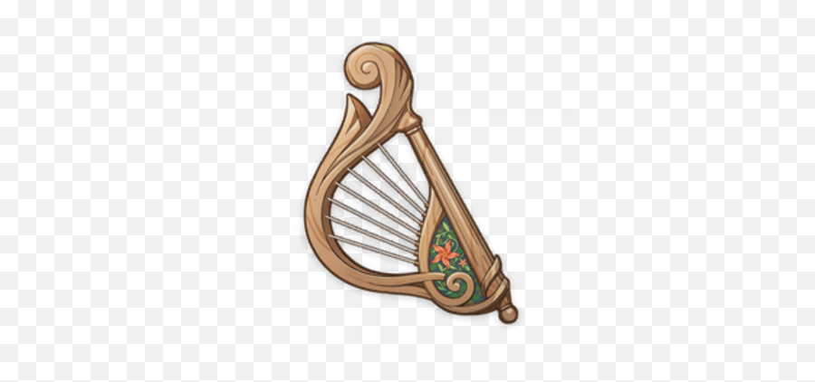 Windsong Lyre - Windsong Lyre Genshin Png,Lyre Icon