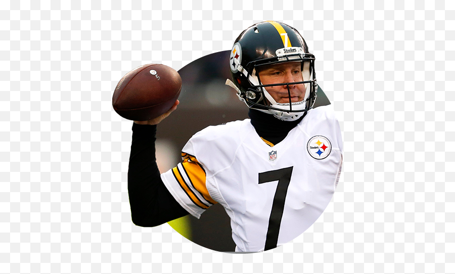 Download Ben Roethlisberger - Pittsburgh Steelers Full Kick American Football Png,Steelers Png