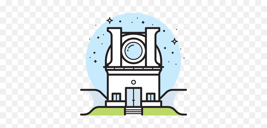 Best Premium Astronomy Lab Illustration Download In Png - Vertical,Clock Tower Icon