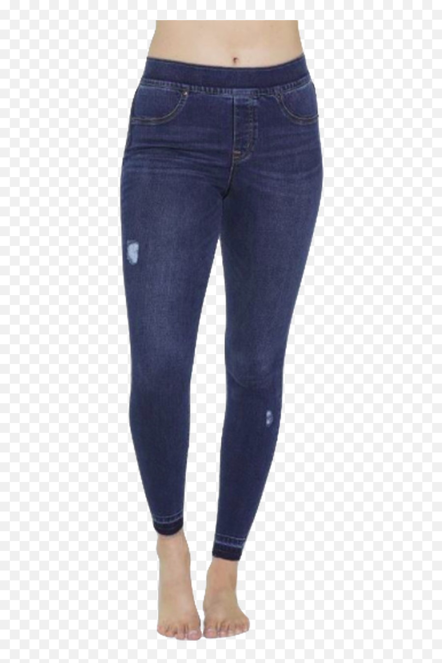 Distressed Denim Leggings - Straight Leg Png,Joe's Jeans Icon Bootcut