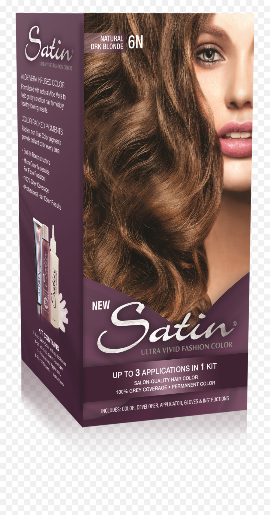 Satin Hair Color Kit - Hair Coloring Png,Glamour Icon