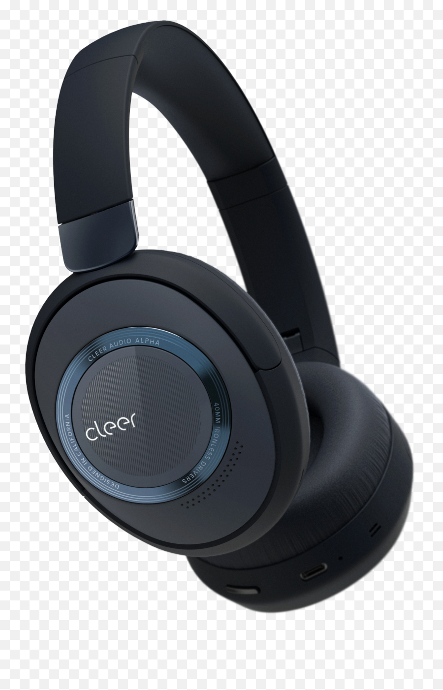 Alpha U2013 Adaptive Active Noise Cancelling Headphones Cleer - Headphones Png,Jawbone Icon Gold Bluetooth Headset
