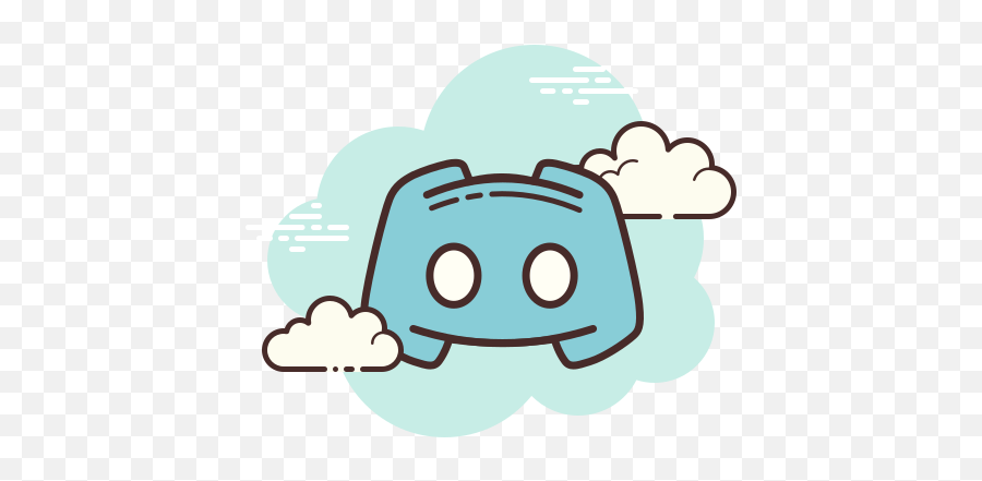 Discord Icon In Cloud Style - Cloud Icon Discord Icon Aesthetic Png,Icon For Discord