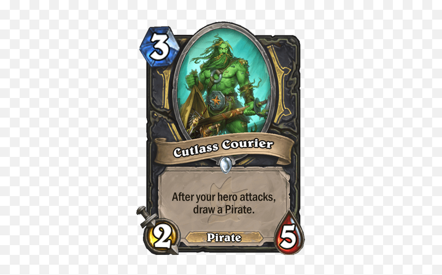 Cutlass Courier - Voyage To The Sunken City Hearthstone Hearthstone Cutlass Courier Png,Cutlass Icon